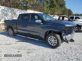 2020 Chevrolet Silverado 1500 LT with VIN 1GCPWCED7LZ112515, listed as a Copart auction lot 48415525 with 45,706 mi miles and Salvage Title. Bid and sale history available at carsss.com. Image 4.