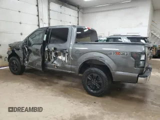 2018 Ford F-150 XL with VIN 1FTEW1E56JFD53534, listed as a Copart auction lot 53043895 with 182,396 mi miles and Clean title. Bid and sale history available at DreamBid. Image 2.