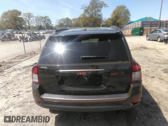 2017 Jeep Compass Sport with VIN 1C4NJCBB6HD187039, listed as a IAAI auction lot 41922499 with 127,086 mi miles and . Bid and sale history available at carsss.com. Image 16.