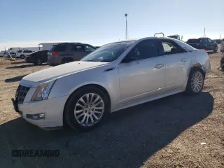 2011 Cadillac CTS Performance with VIN 1G6DJ5EY9B0105717, listed as a Copart auction lot 83389924 with 128,952 mi miles and Salvage Title. Bid and sale history available at carsss.com. Image 1.