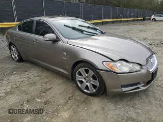 2009 Jaguar XF Luxury with VIN SAJWA05B49HR04841, listed as a Copart auction lot 50539045 with 123,870 mi miles and Salvage Title. Bid and sale history available at DreamBid. Image 4.