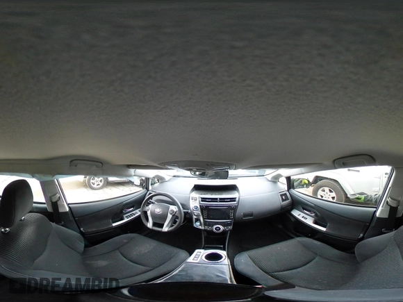 2017 Toyota Prius v Two with VIN JTDZN3EU2HJ061734, listed as a IAAI auction lot 41517072 with 99,294 mi miles. Bid and sale history available at carsss.com. Image 18.