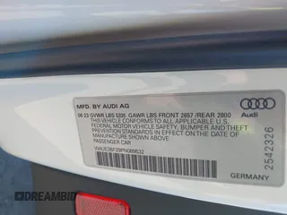 2023 Audi A6 Premium Plus z VIN WAUE3BF29PN089532, wystawiony jako IAAI lot #41602175 z przebiegiem 8573 mil mil oraz . Historia ofert i sprzedaży dostępna na DreamBid. Obrazek 9.