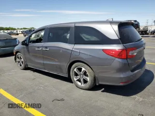 2020 Honda Odyssey Touring with VIN 5FNRL6H84LB032418, listed as a Copart auction lot 59118565 with Not provided miles and Salvage title. Bid and sale history available at DreamBid. Image 2.