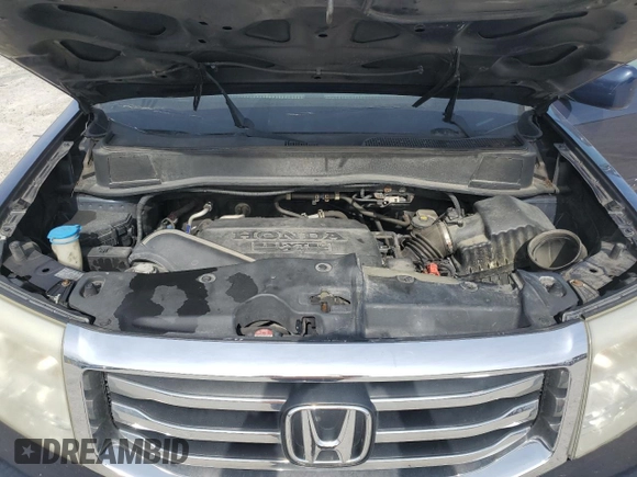 2012 Honda Pilot EX with VIN 5FNYF4H4XCB046120, listed as a Copart auction lot 47876155 with 254,854 mi miles and Non Repairable. Bid and sale history available at DreamBid. Image 12.