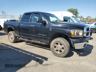 2006 Dodge 2500 SLT with VIN 1D7KS28C66J136350, listed as a Copart auction lot 74533944 with 163,528 mi miles and Salvage Title. Bid and sale history available at DreamBid. Image 4.
