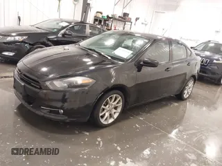 2013 Dodge Dart SXT with VIN 1C3CDFBA4DD294483, listed as a IAAI auction lot 41792715 with 100,821 mi miles. Bid and sale history available at carsss.com. Image 2.