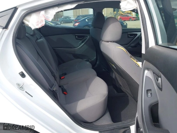 2015 Hyundai Elantra SE with VIN 5NPDH4AE4FH591540, listed as a IAAI auction lot 41822435 with 83,083 mi miles. Bid and sale history available at carsss.com. Image 8.