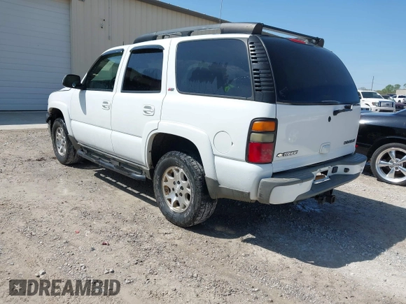 2004 Chevrolet Tahoe Z71 z VIN 1GNEK13ZX4R269230, wystawiony jako IAAI lot #41780307 z przebiegiem 249 453 mil mil oraz . Historia ofert i sprzedaży dostępna na DreamBid. Obrazek 3.