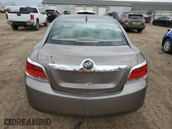 2010 Buick LaCrosse CXL with VIN 1G4GK5EG3AF242061, listed as a Copart auction lot 50792135 with 172,938 mi miles and Clean title. Bid and sale history available at DreamBid. Image 6.