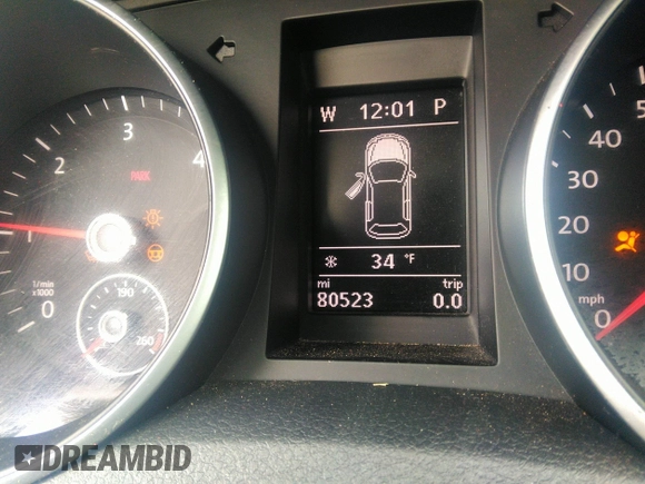 2013 Volkswagen Golf TDI with VIN WVWDM7AJXDW135902, listed as a IAAI auction lot 40194204 with 80,523 mi miles and . Bid and sale history available at DreamBid. Image 7.