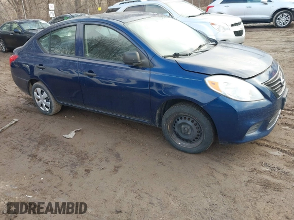 2014 Nissan Versa SV with VIN 3N1CN7APXEL804693, listed as a IAAI auction lot 41687374 with 193,717 mi miles and . Bid and sale history available at carsss.com. Image 1.