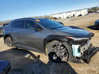 2023 Toyota bZ4X XLE with VIN JTMABACA6PA033257, listed as a Copart auction lot 41314094 with 1,321 mi miles and Salvage Title. Bid and sale history available at carsss.com. Image 4.