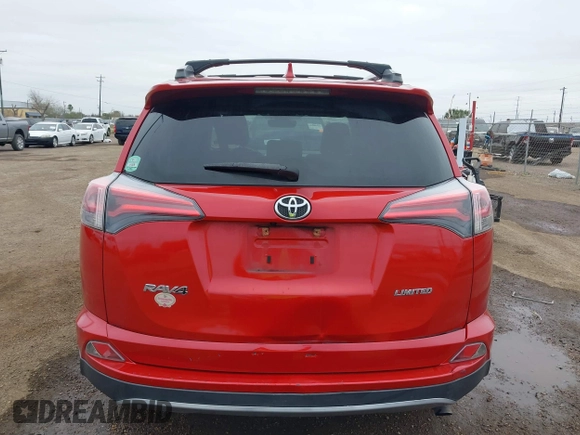 2017 Toyota RAV4 Limited with VIN 2T3YFREVXHW395998, listed as a IAAI auction lot 41579053 with 99,858 mi miles. Bid and sale history available at carsss.com. Image 17.