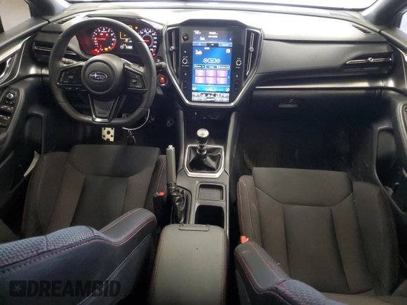 2023 Subaru WRX Premium with VIN JF1VBAF6XP9809146, listed as a Copart auction lot 62493765 with 31,390 mi miles and Salvage title. Bid and sale history available at DreamBid. Image 8.