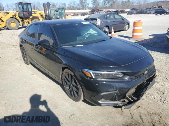 2023 Honda Civic Sedan Sport with VIN 2HGFE2F50PH570890, listed as a Copart auction lot 47370815 with 22,003 mi miles and Salvage Title. Bid and sale history available at carsss.com. Image 4.