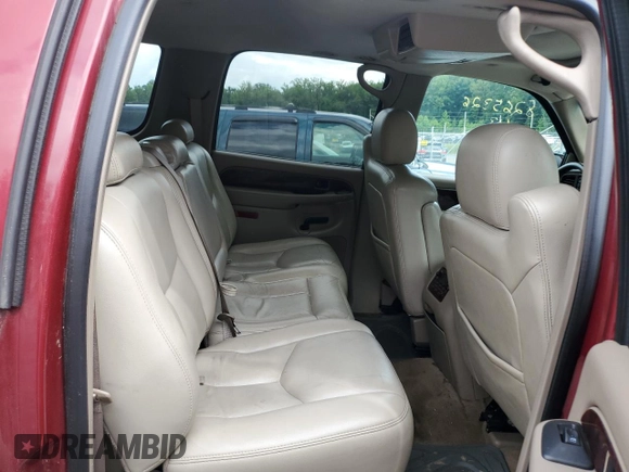 2005 Chevrolet Suburban Z71 with VIN 3GNFK16Z15G148829, listed as a Copart auction lot 61600315 with 172,345 mi miles and Salvage title. Bid and sale history available at DreamBid. Image 11.