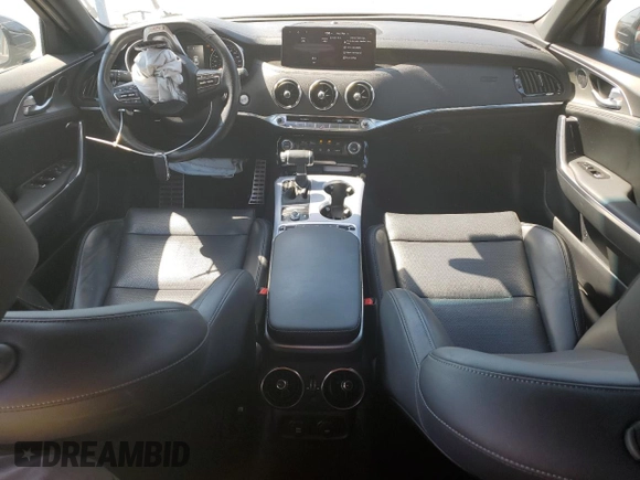 2022 Kia Stinger GT1 with VIN KNAE45LC1N6109985, listed as a Copart auction lot 48820235 with 42,012 mi miles and Salvage Title. Bid and sale history available at DreamBid. Image 8.