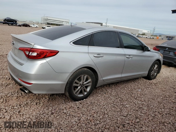 2017 Hyundai Sonata 2.4L with VIN 5NPE24AF9HH581331, listed as a Copart auction lot 45404485 with 126,643 mi miles and Salvage Title. Bid and sale history available at carsss.com. Image 3.