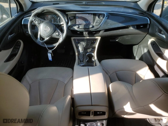 2017 Buick Envision Premium I with VIN LRBFXESX9HD102073, listed as a Copart auction lot 76491084 with 91,107 mi miles and Salvage Title. Bid and sale history available at carsss.com. Image 8.