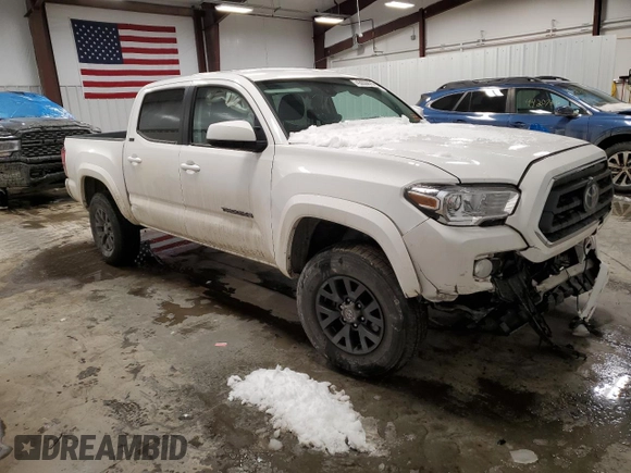 2023 Toyota Tacoma 4WD SR with VIN 3TYCZ5AN3PT144650, listed as a Copart auction lot 43936675 with 11,267 mi miles and Salvage Title. Bid and sale history available at carsss.com. Image 4.