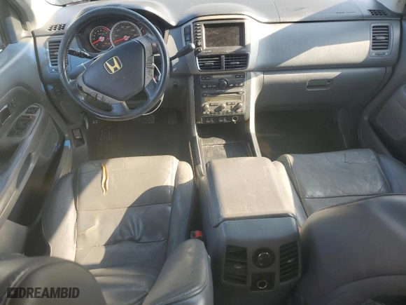 2007 Honda Pilot EX-L with VIN 5FNYF18757B016148, listed as a Copart auction lot 43143735 with 314,568 mi miles and Salvage Title. Bid and sale history available at carsss.com. Image 8.