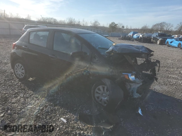 2015 Toyota Yaris L with VIN VNKKTUD31FA028721, listed as a Copart auction lot 43000465 with Not Provided miles and Salvage Title. Bid and sale history available at carsss.com. Image 4.