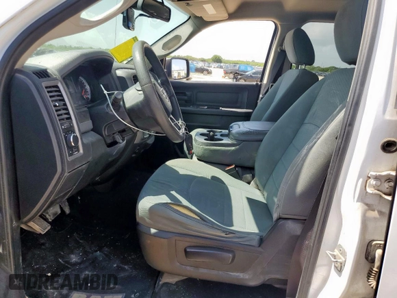 2014 Ram 1500 Tradesman with VIN 1C6RR6FG5ES377088, listed as a Copart auction lot 61444235 with 256,689 mi miles and Salvage title. Bid and sale history available at DreamBid. Image 7.