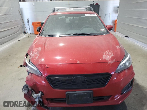 2019 Subaru Impreza Special Sports with VIN 4S3GKAM64K3622132, listed as a Copart auction lot 54581085 with 106,919 mi miles and Salvage title. Bid and sale history available at DreamBid. Image 5.