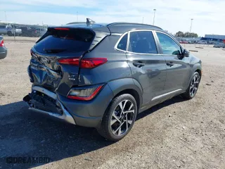 2023 Hyundai Kona Limited with VIN KM8K5CA38PU050101, listed as a IAAI auction lot 41270266 with 6,461 mi miles. Bid and sale history available at carsss.com. Image 4.
