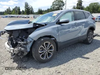 2021 Honda CR-V EX with VIN 2HKRW2H5XMH635186, listed as a Copart auction lot 57531875 with Not provided miles and Salvage title. Bid and sale history available at DreamBid. Image 1.
