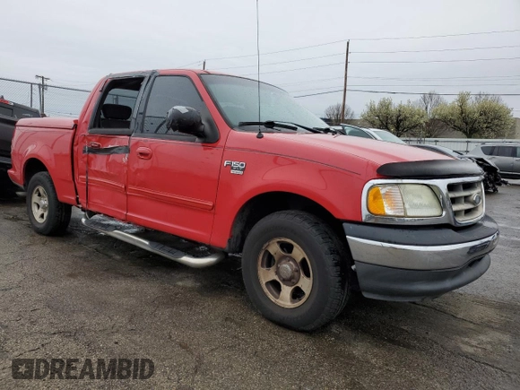 2003 Ford F-150 XLT with VIN 1FTRW07643KA38307, listed as a Copart auction lot 51496915 with 112,110 mi miles and Salvage Title. Bid and sale history available at carsss.com. Image 4.