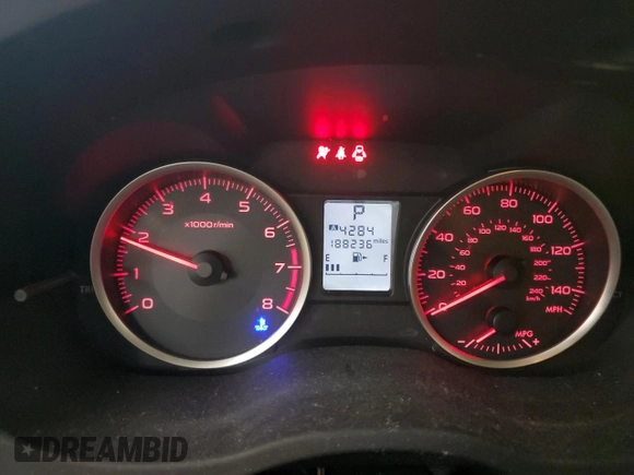 2013 Subaru Crosstrek Premium with VIN JF2GPACC5D2888777, listed as a Copart auction lot 53341405 with 188,236 mi miles and Salvage title. Bid and sale history available at DreamBid. Image 9.