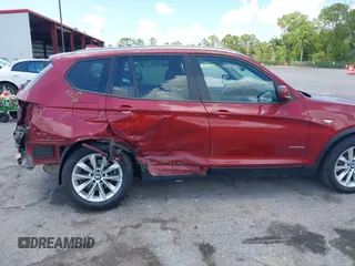 2013 BMW X3 xDrive28i with VIN 5UXWX9C50D0A11265, listed as a IAAI auction lot 41931507 with 69,853 mi miles and . Bid and sale history available at DreamBid. Image 6.
