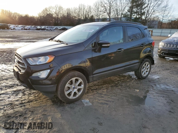 2019 Ford EcoSport SE z VIN MAJ6S3GLXKC274710, wystawiony jako Copart lot #86372834 z przebiegiem 66 222 mil mil oraz Szkoda całkowita • Salvage title. Historia ofert i sprzedaży dostępna na DreamBid. Obrazek 1.