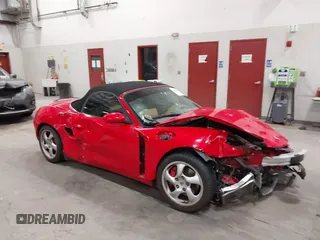 2000 Porsche Boxster S with VIN WP0CB2988YU661033, listed as a IAAI auction lot 42128356 with 110,206 mi miles and . Bid and sale history available at DreamBid. Image 1.