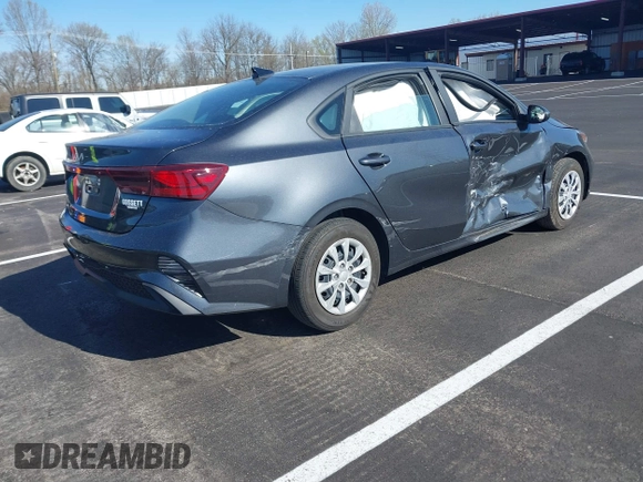 2023 Kia Forte LXS with VIN 3KPF24AD0PE508080, listed as a IAAI auction lot 41838744 with 19,933 mi miles. Bid and sale history available at carsss.com. Image 4.