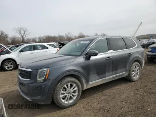 2022 Kia Telluride LX z VIN 5XYP24HC6NG222977, wystawiony jako Copart lot #49654395 z przebiegiem 101 853 mil mil oraz Szkoda całkowita • Salvage title. Historia ofert i sprzedaży dostępna na DreamBid. Obrazek 1.