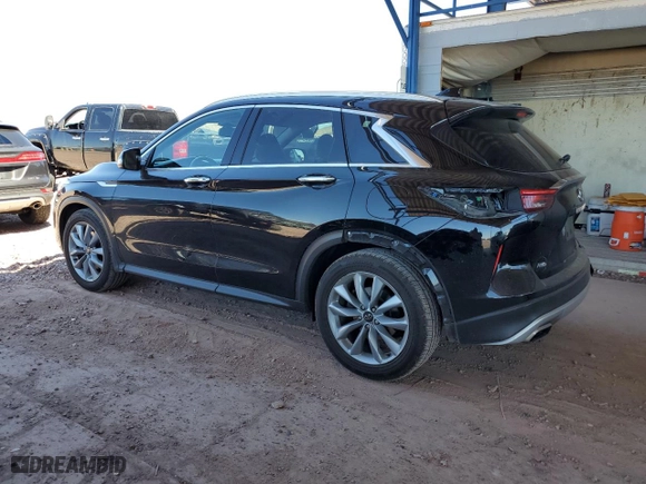 2020 Infiniti QX50 ESSENTIAL with VIN 3PCAJ5M33LF100232, listed as a Copart auction lot 50203525 with 70,648 mi miles and Salvage Title. Bid and sale history available at carsss.com. Image 2.