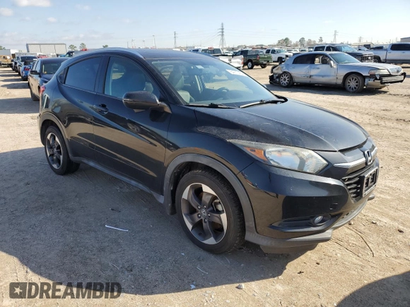 2018 Honda HR-V EX-L Navi with VIN 3CZRU5H78JM717815, listed as a Copart auction lot 84270424 with 78,450 mi miles and Salvage Title. Bid and sale history available at carsss.com. Image 4.