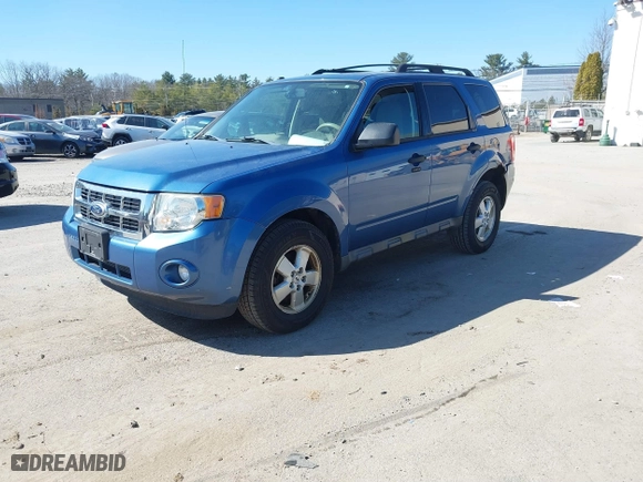 2010 Ford Escape XLT with VIN 1FMCU0D79AKB07543, listed as a IAAI auction lot 41846743 with 165,883 mi miles. Bid and sale history available at carsss.com. Image 2.