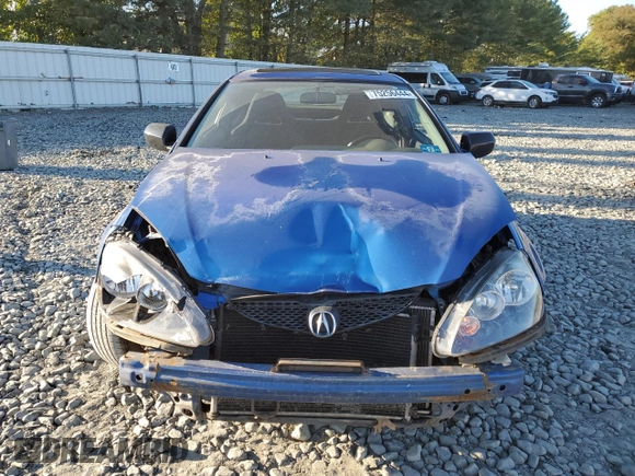 2006 Acura RSX with VIN JH4DC54846S019412, listed as a Copart auction lot 75256444 with 197,806 mi miles and Salvage Title. Bid and sale history available at carsss.com. Image 5.