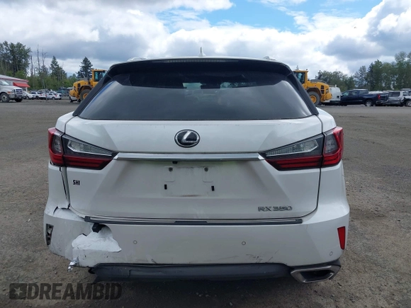 2016 Lexus RX 350 with VIN 2T2ZZMCA1GC009908, listed as a IAAI auction lot 42314574 with 126,956 mi miles and . Bid and sale history available at DreamBid. Image 16.