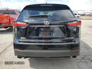 2015 Lexus NX 200t with VIN JTJYARBZ0F2004365, listed as a Copart auction lot 55886135 with 80,414 mi miles and Salvage title. Bid and sale history available at DreamBid. Image 6.