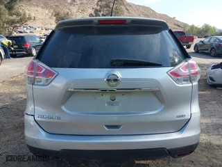 2016 Nissan Rogue S with VIN KNMAT2MVXGP687647, listed as a IAAI auction lot 41421370 with 118,721 mi miles. Bid and sale history available at carsss.com. Image 17.