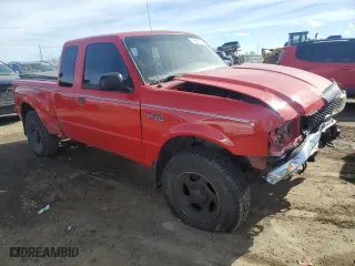 2001 Ford Ranger XL Fleet with VIN 1FTZR15U61PA49338, listed as a Copart auction lot 46680805 with 166,175 mi miles and Salvage Title. Bid and sale history available at carsss.com. Image 4.