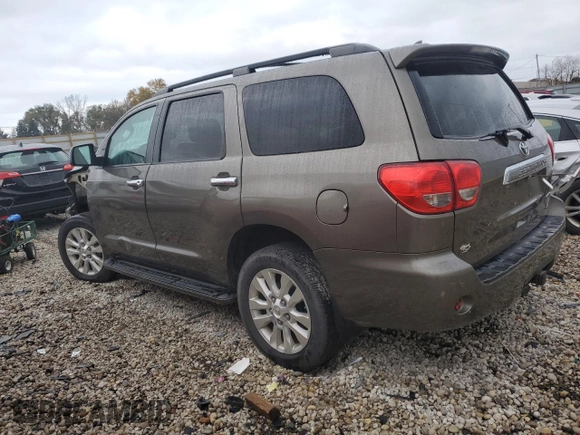 2016 Toyota Sequoia Platinum with VIN 5TDDW5G19GS136422, listed as a Copart auction lot 79238374 with 222,290 mi miles and Non Repairable. Bid and sale history available at carsss.com. Image 2.