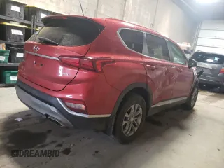 2020 Hyundai Santa Fe SE with VIN 5NMS2CAD5LH191893, listed as a Copart auction lot 41369023 with 14,341 mi miles. Bid and sale history available at carsss.com. Image 3.