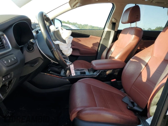 2017 Kia Sorento SX with VIN 5XYPKDA58HG238887, listed as a Copart auction lot 57353155 with 72,914 mi miles and Salvage title. Bid and sale history available at DreamBid. Image 7.