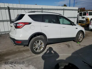 2018 Ford Escape SE with VIN 1FMCU0G96JUC41704, listed as a Copart auction lot 77678304 with 0 mi miles and Salvage Title. Bid and sale history available at carsss.com. Image 3.